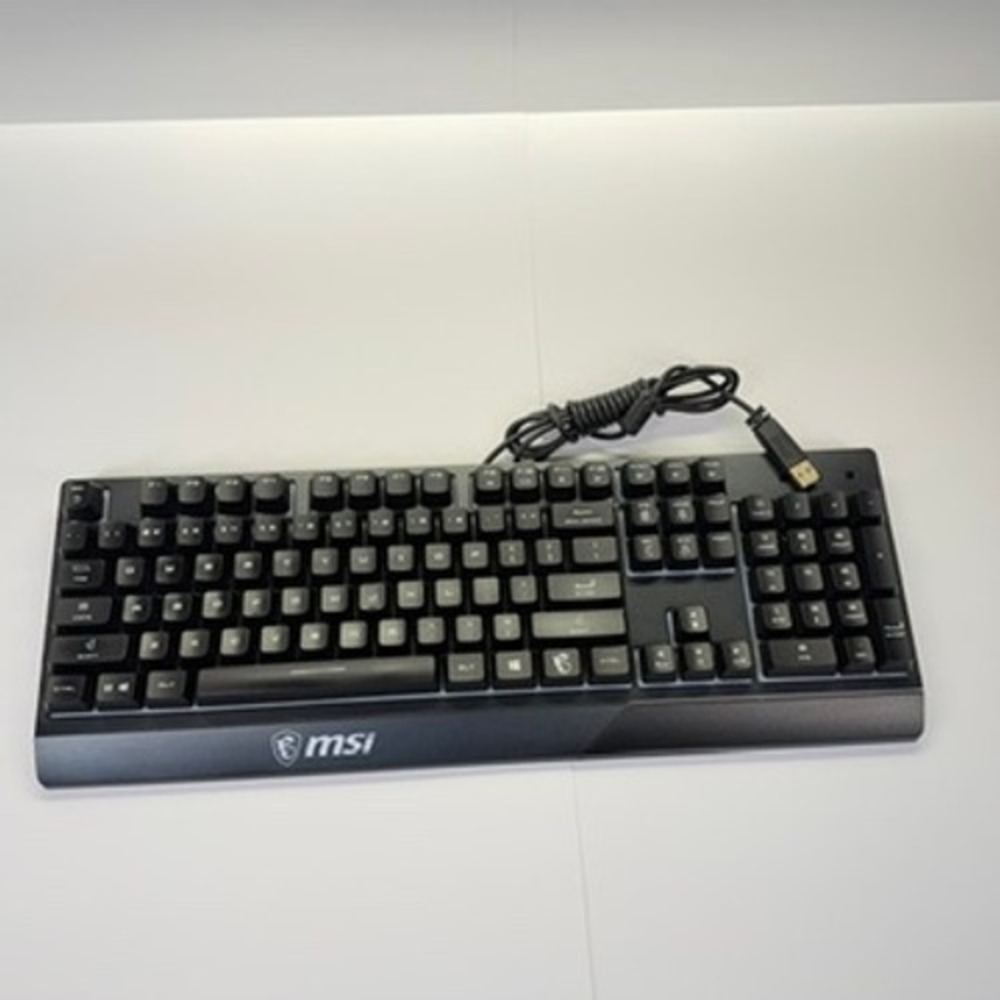 MSI Vigor GK30 Wired Gaming Keyboard RGB Mechanical-Like Plunger Switches Black